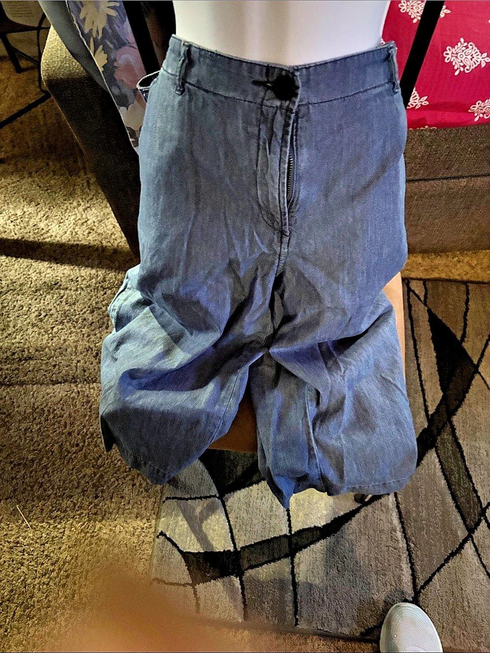 Michael Kors  Bermuda shorts in Blue Size Large